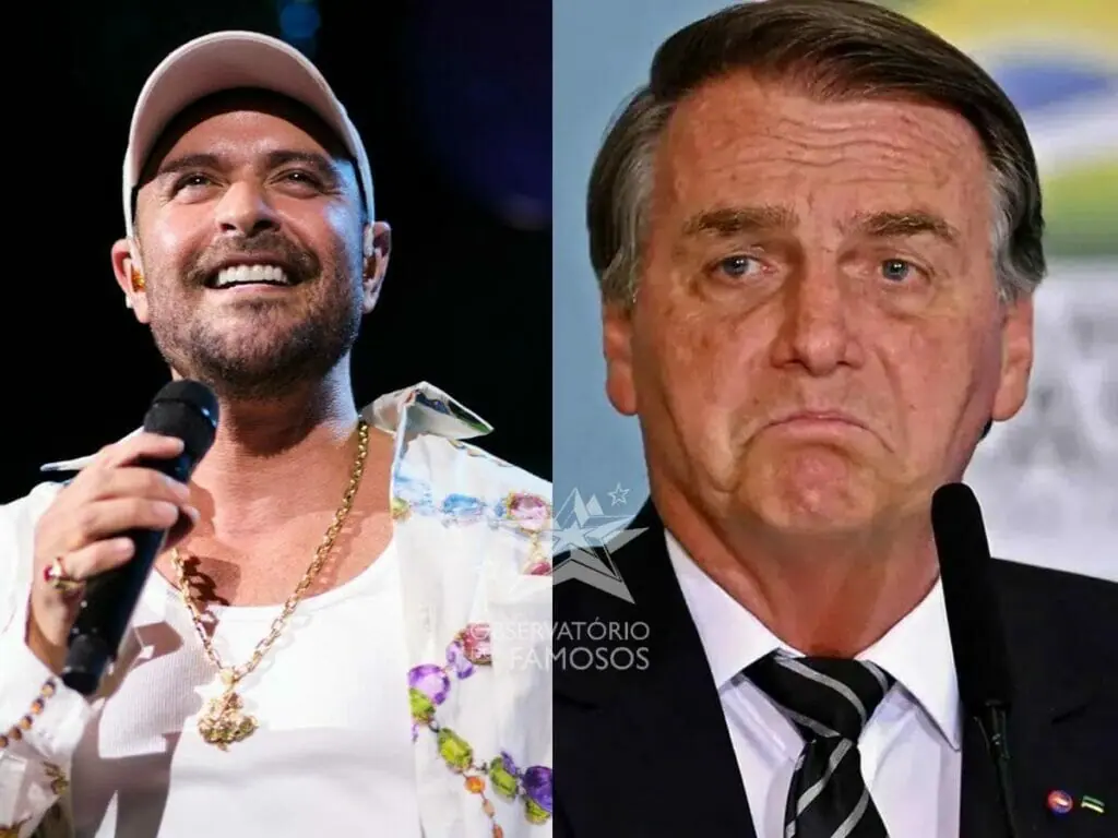 Diogo Nogueira e Jair Bolsonaro