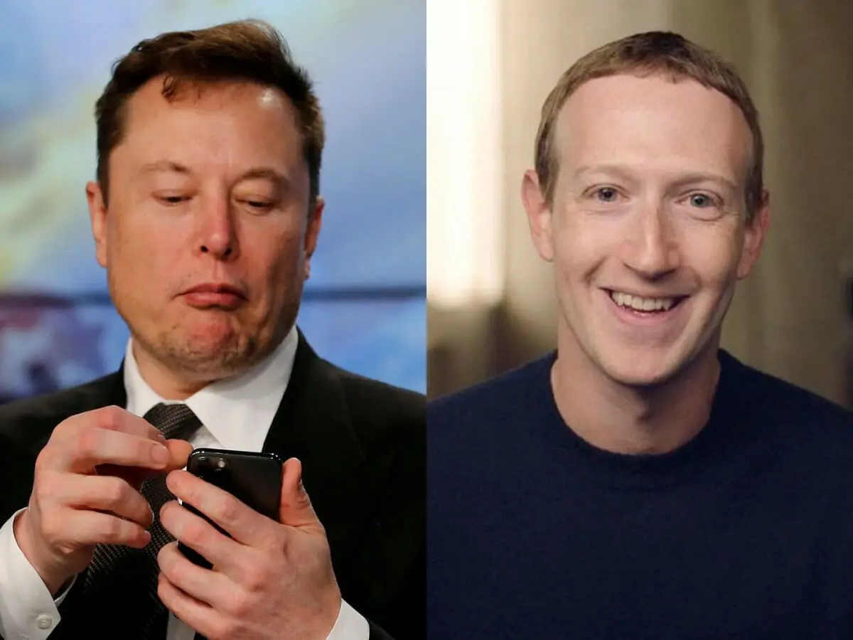 Elon Musk e Mark Zuckerberg