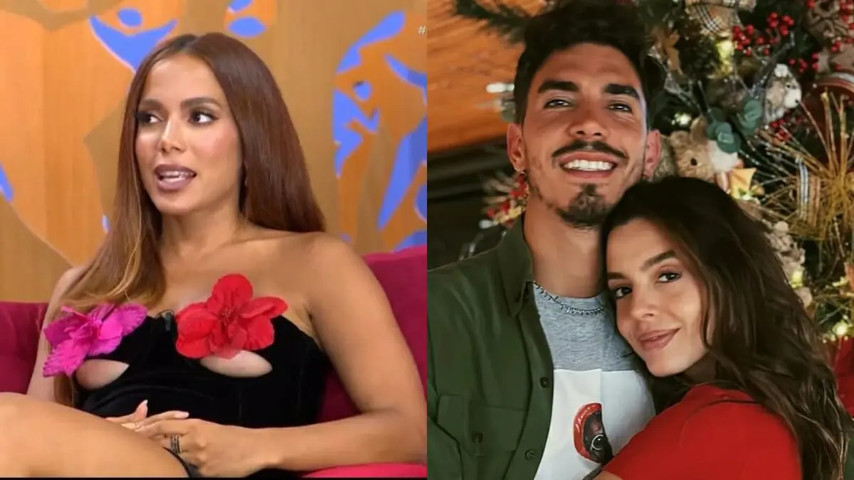 Anitta, Giovanna Lancellotti e Gabriel David (Reprodução: GNT e Instagram)