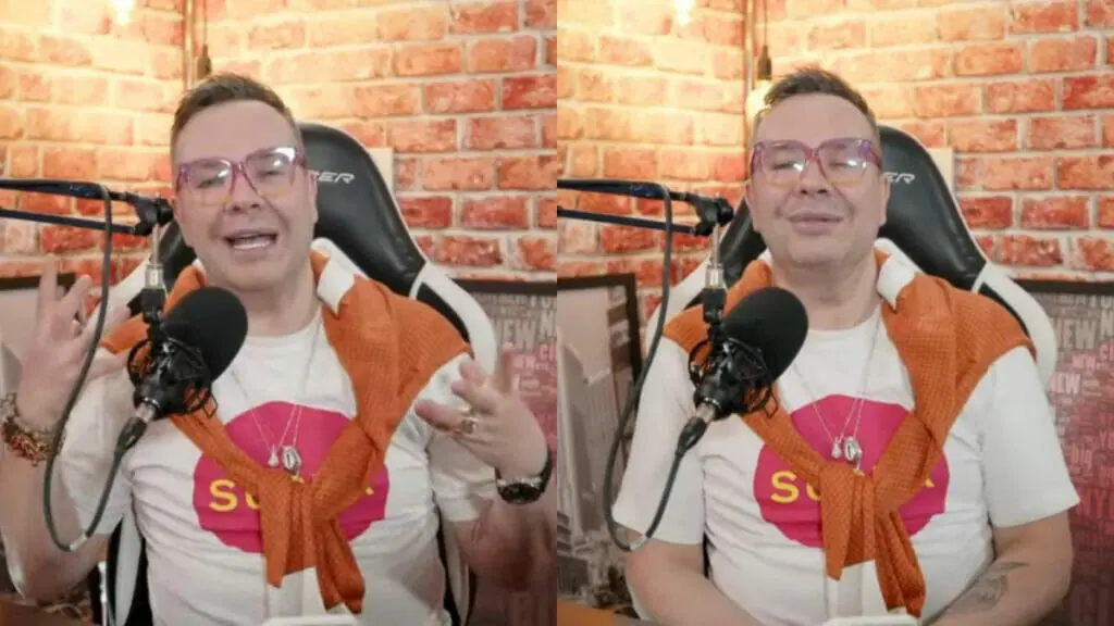 Felipeh Campos no 'Link Podcast' (Foto: Reprodução/YouTube)