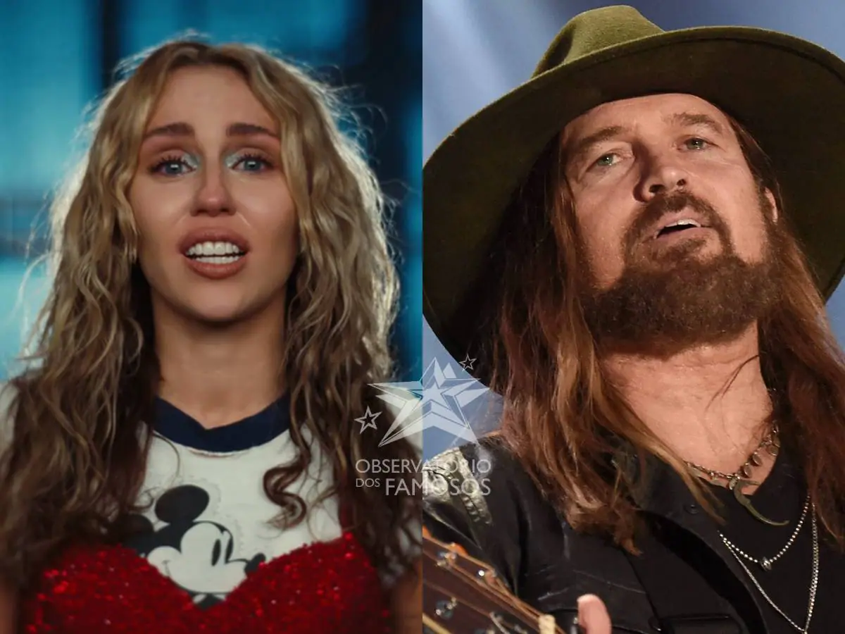 Miley Cyrus e o pai, Billy Ray Cyrus