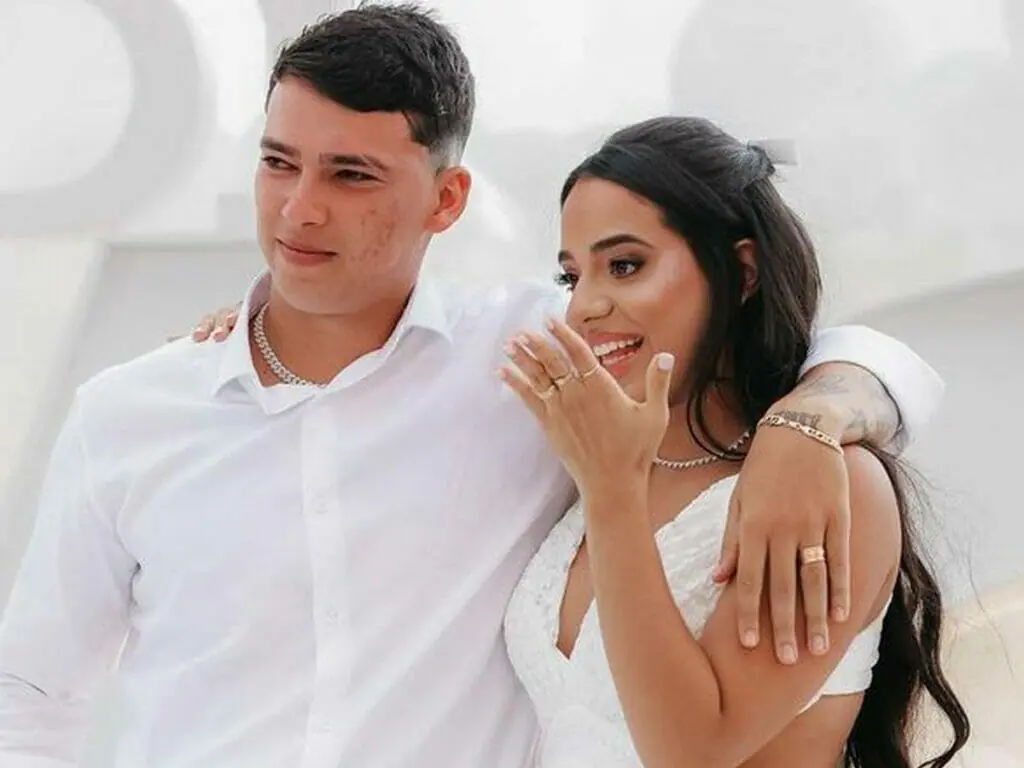 Mirella Santos e o marido, Gabriel Farias