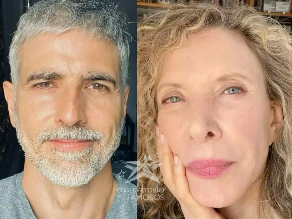 Reynaldo Gianecchini e Marília Gabriela