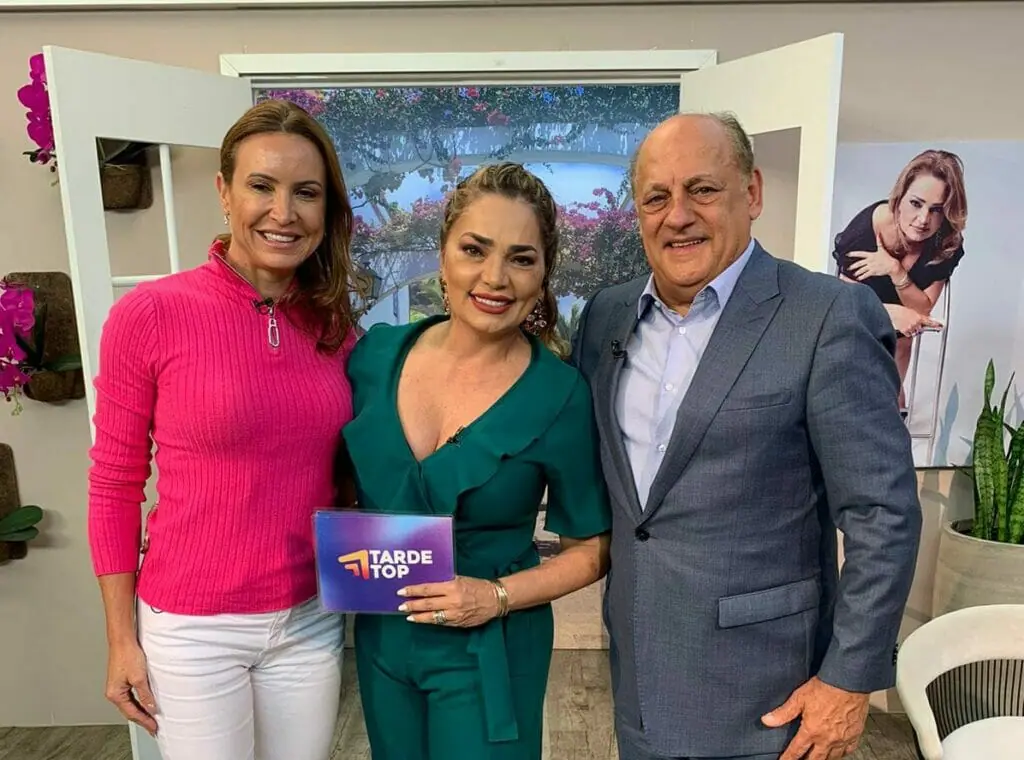 Nani Venâncio recebe a campeã olímpica Maurren Maggi em seu programa