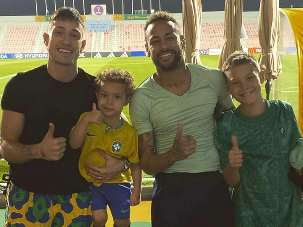 Vinicius Martinez, Valentin, Neymar e Davi Lucca