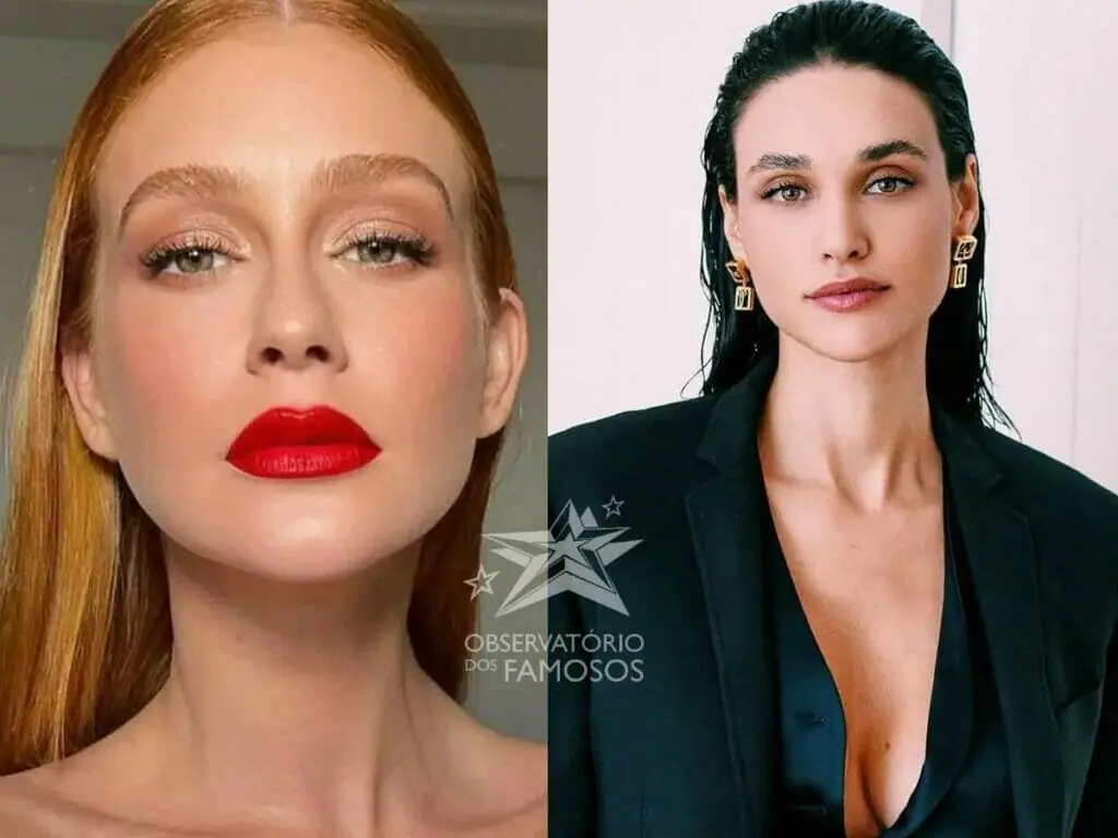 Marina Ruy Barbosa e Débora Nascimento