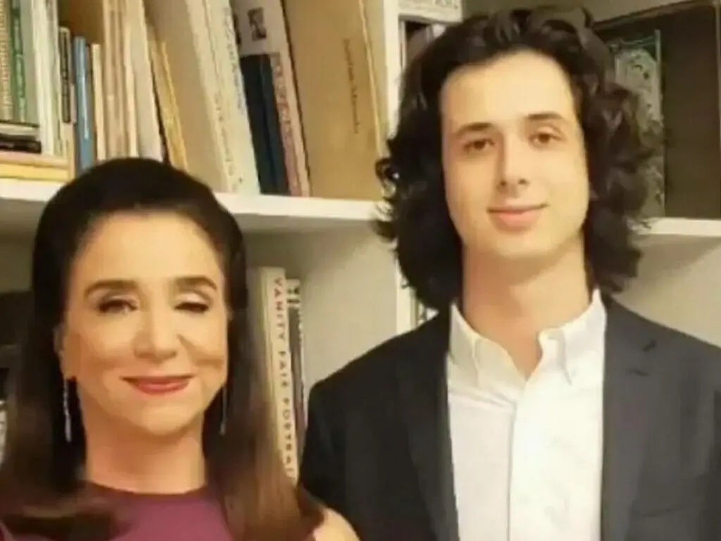 Marisa Orth e o filho, João Antonio