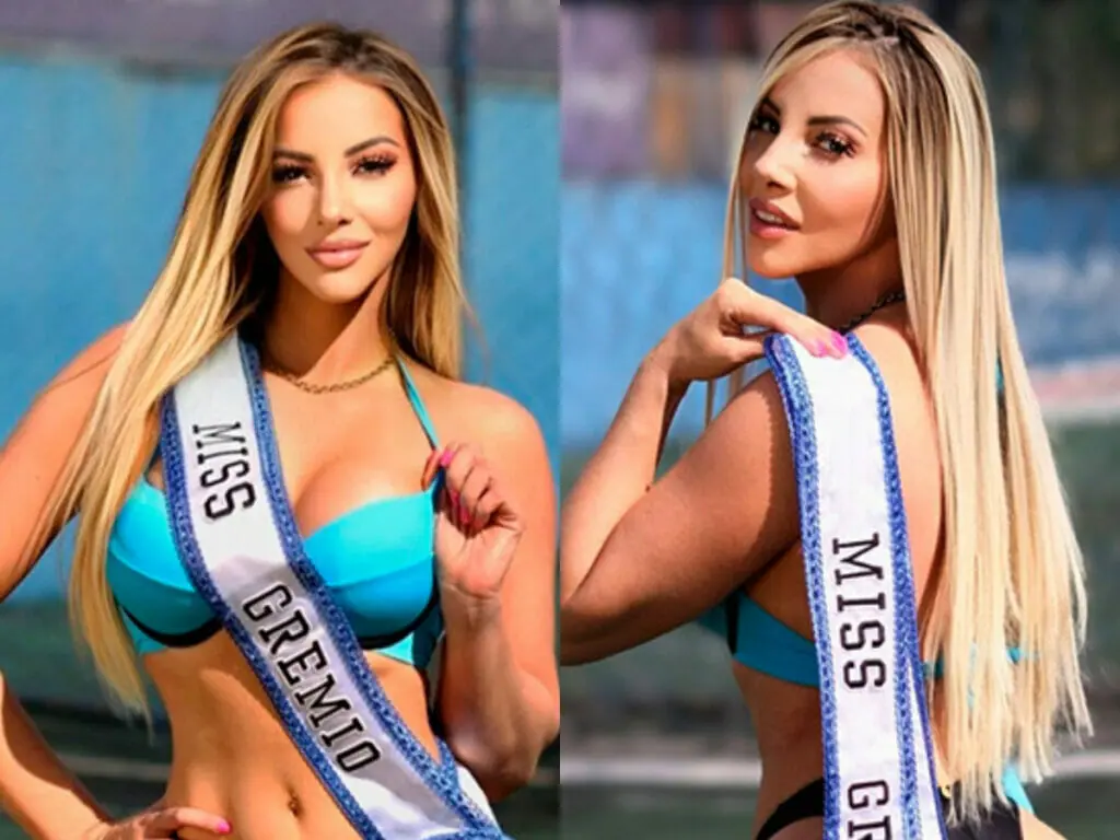 Miss do Grêmio promete nudes grátis no OnlyFans a cada vitória do time: “Os mais picantes”