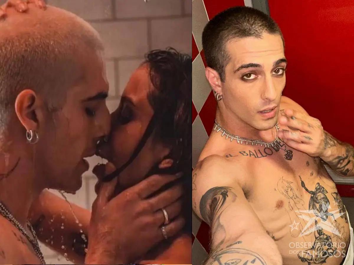 Quem é Damiano David, vocalista do Maneskin e galã do novo clipe de Anitta