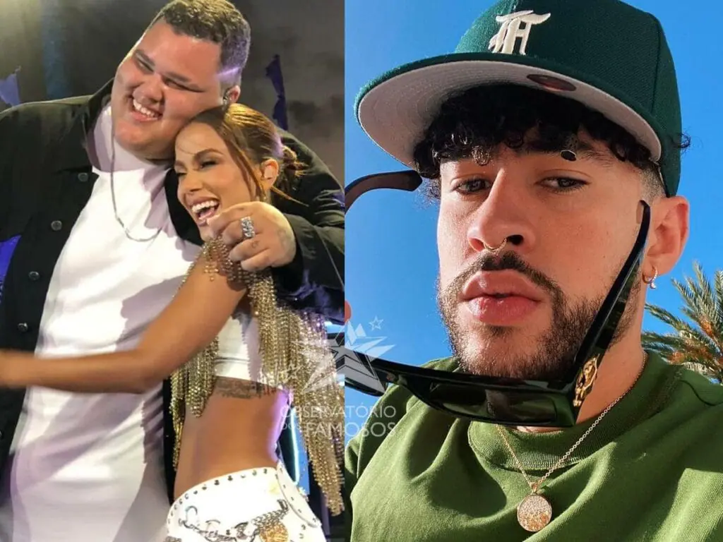 Eduardo Caetano, Anitta e Bad Bunny