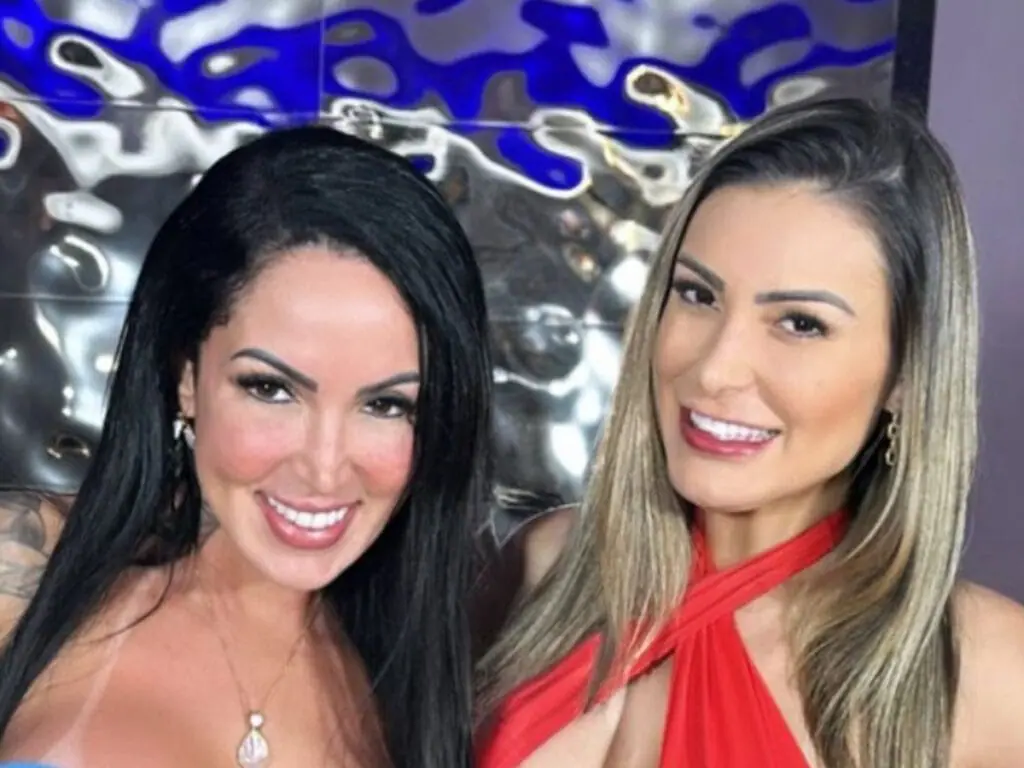 Atriz pornô famosa grava vídeo de sexo com Andressa Urach e elogia desempenho da modelo