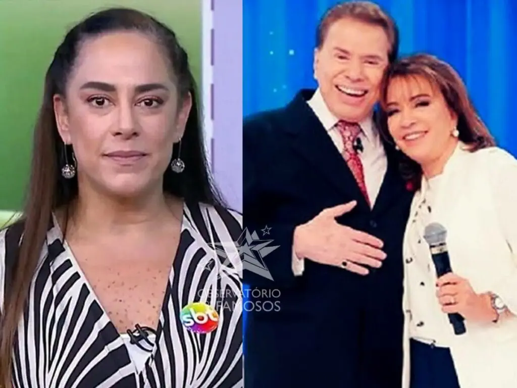 Silvia Abravanel, Silvio Santos e Íris Abravanel