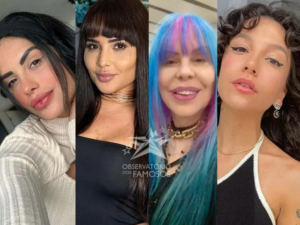 Tati Zaqui, Perlla, Baby do Brasil e Priscilla Alcantara