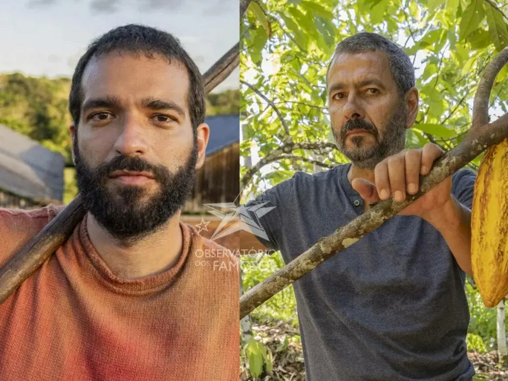 Humberto Carrão e Marcos Palmeira