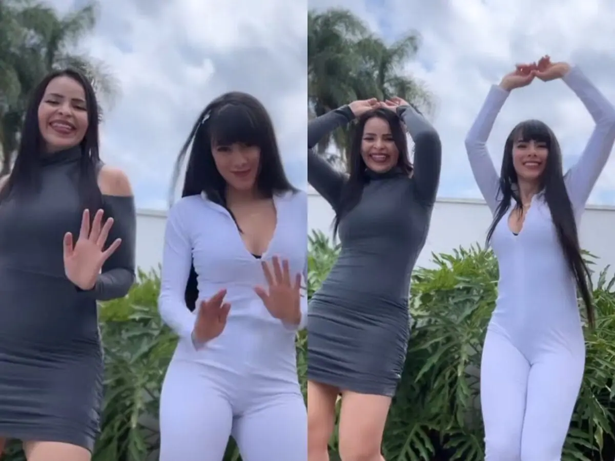 Juliana Bonde exibe rebolado em vídeo com Nadila, vocalista da Banda Djavú