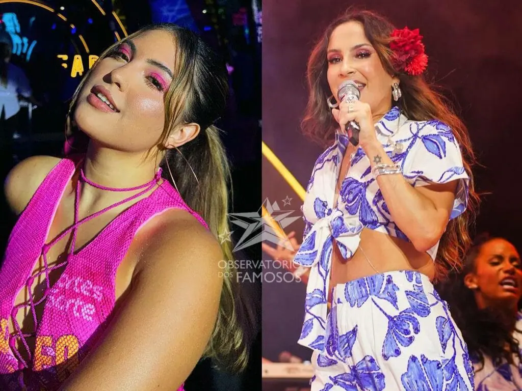 Mari Menezes e Claudia Leitte