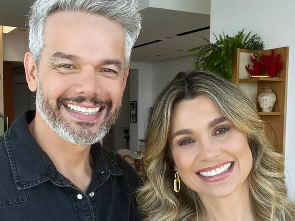 Otaviano Costa e Flávia Alessandra