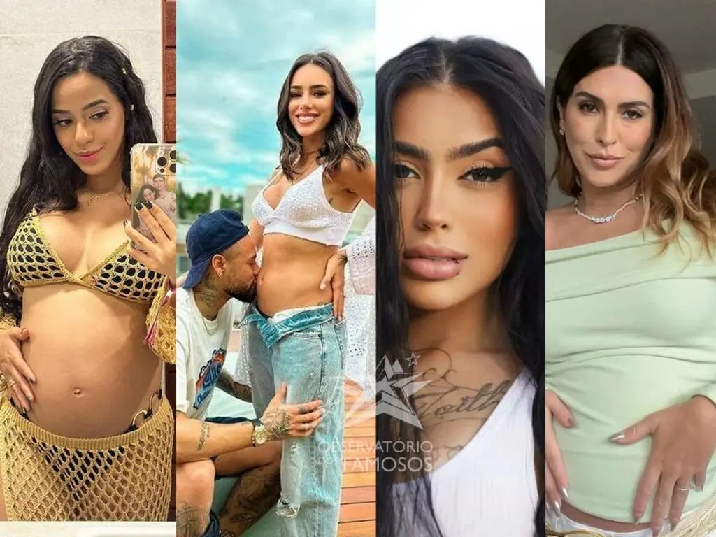 Mirella Santos, Neymar, Bruna Biancardi, MC Mirella e Fernanda Paes Leme