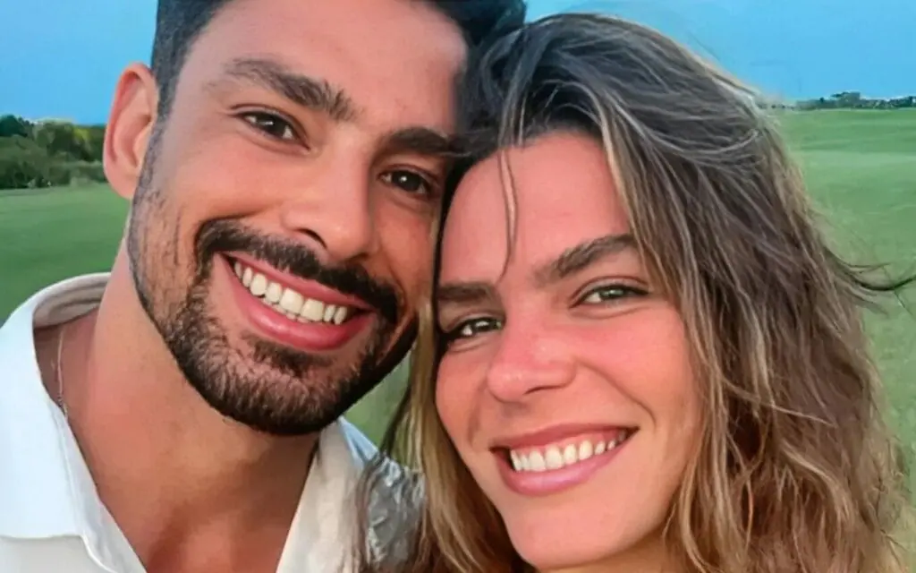 Cauã Reymond e Mariana Goldfarb