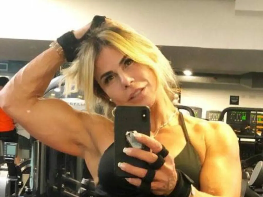 Andrea Sunshine, a vovó fitness