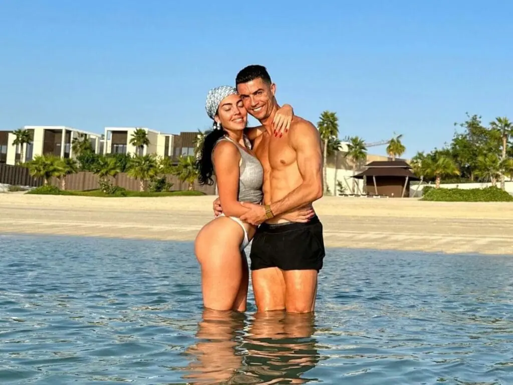 Georgina Rodríguez e Cristiano Ronaldo