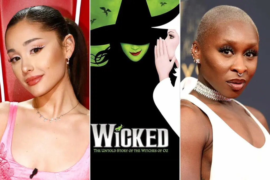 Ariana Grande e Cynthia Erivo, estrelas do filme Wicked