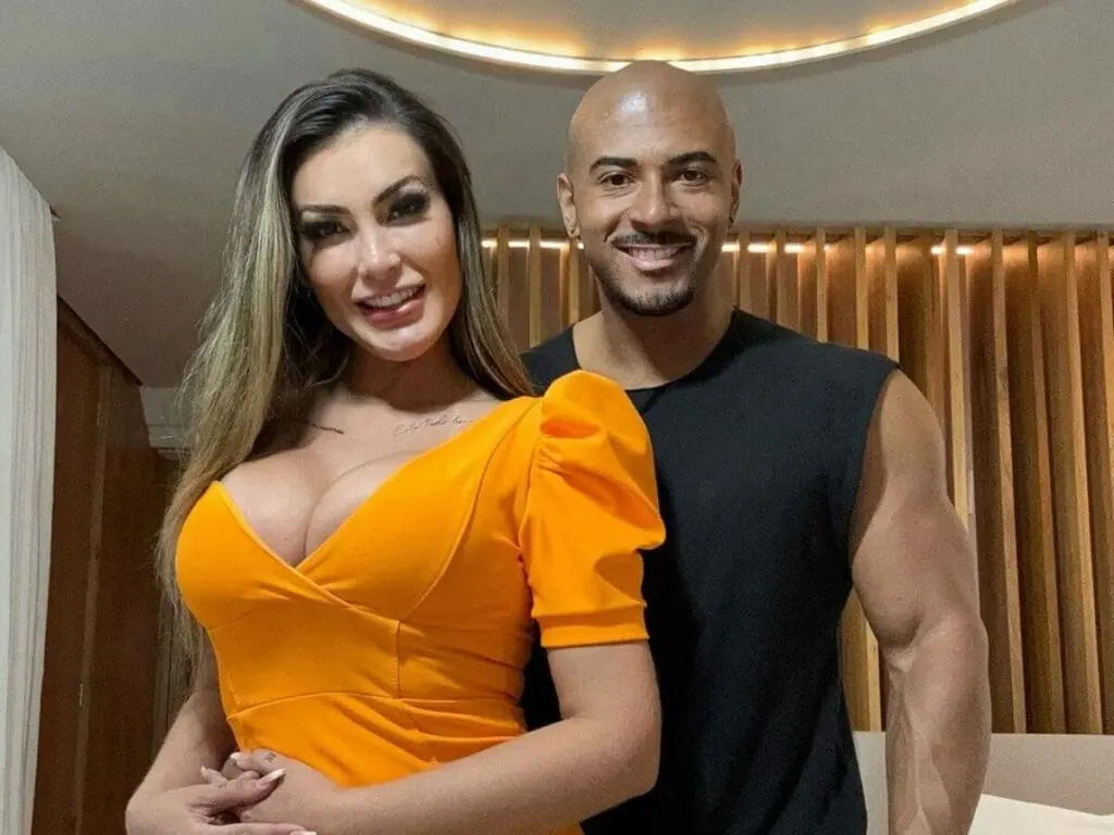 Andressa Urach e Lucas Ferraz