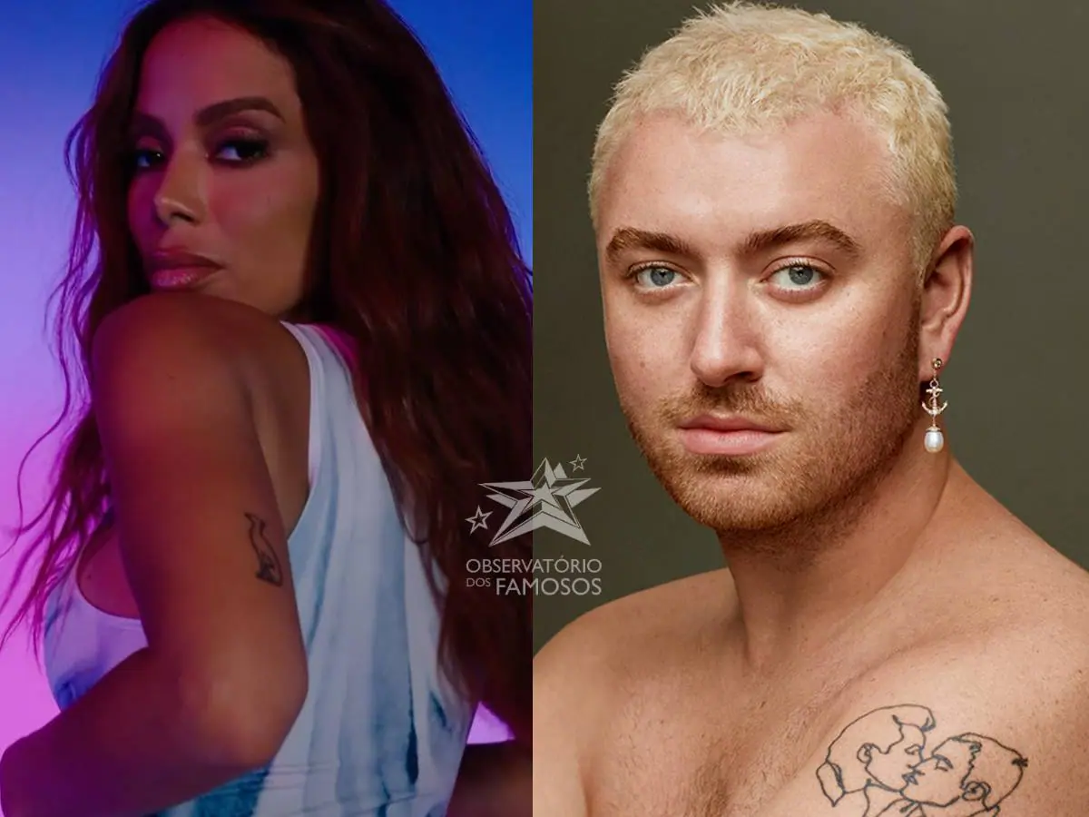 Anitta e Sam Smith