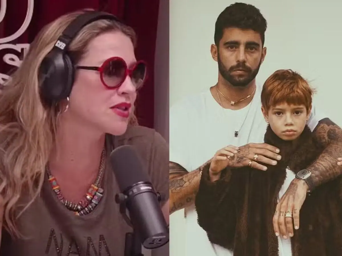 Luana Piovani diz que filho mais velho vai morar com o pai, Pedro Scooby, no Brasil