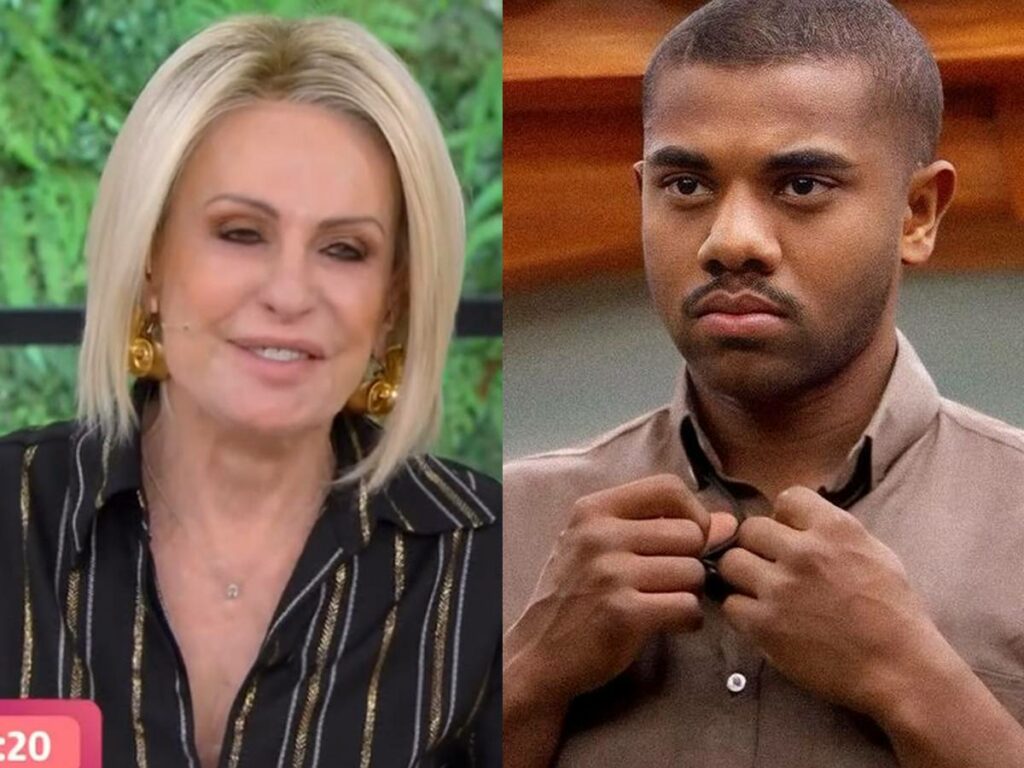 Ana Maria Braga e Davi Brito