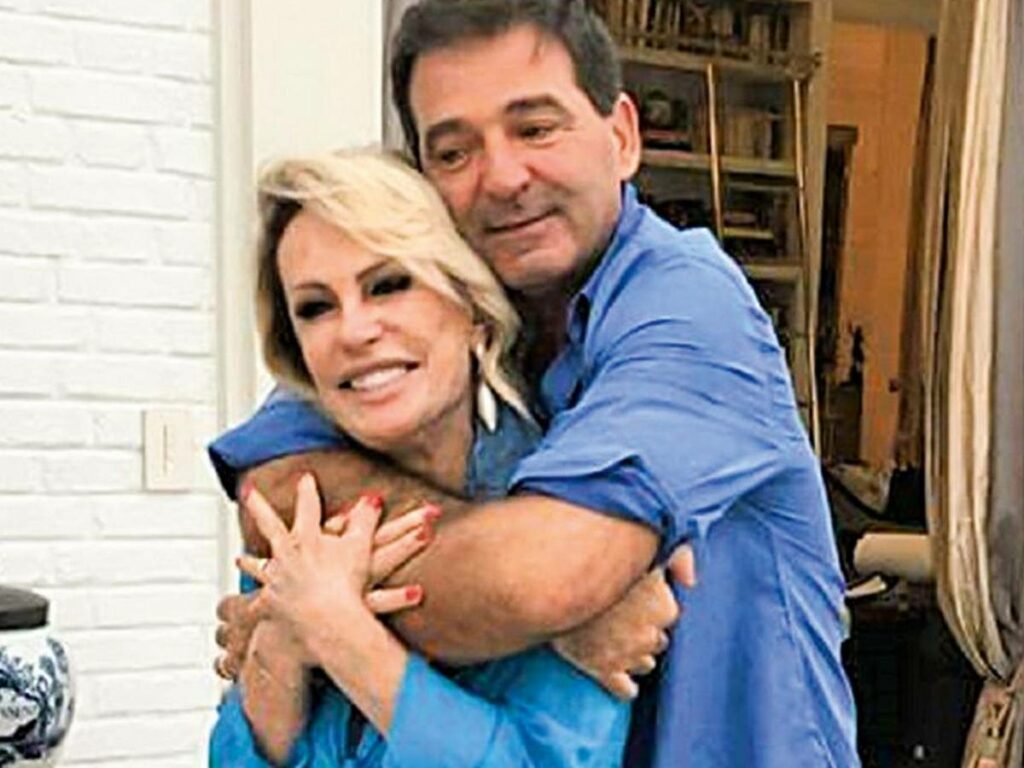 Ana Maria Braga e Johnny Lucet