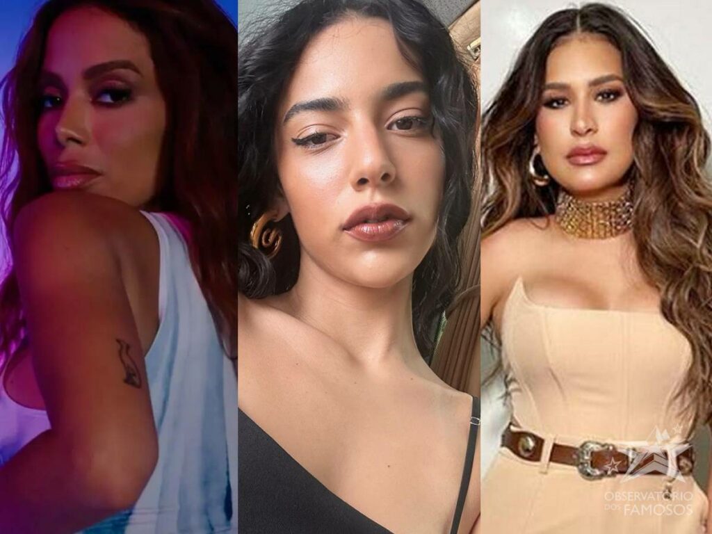 Anitta, Marina Sena, e Simone Mendes