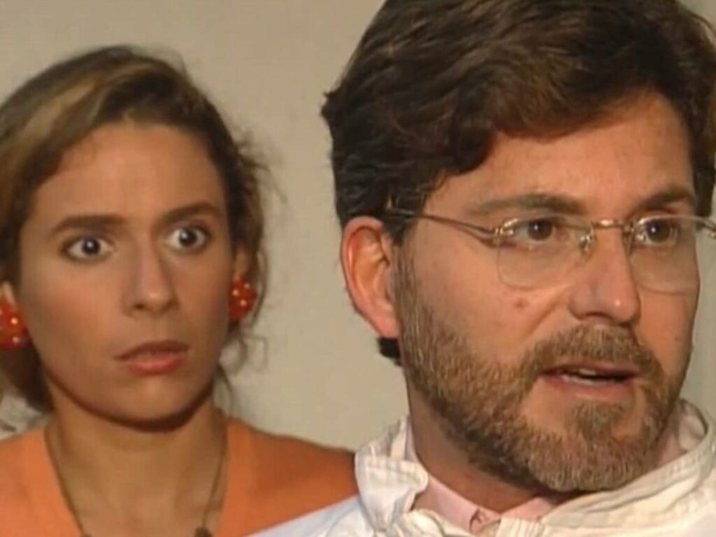 Andrea Beltrão e Edwin Luisi em 'Mulheres de Areia'