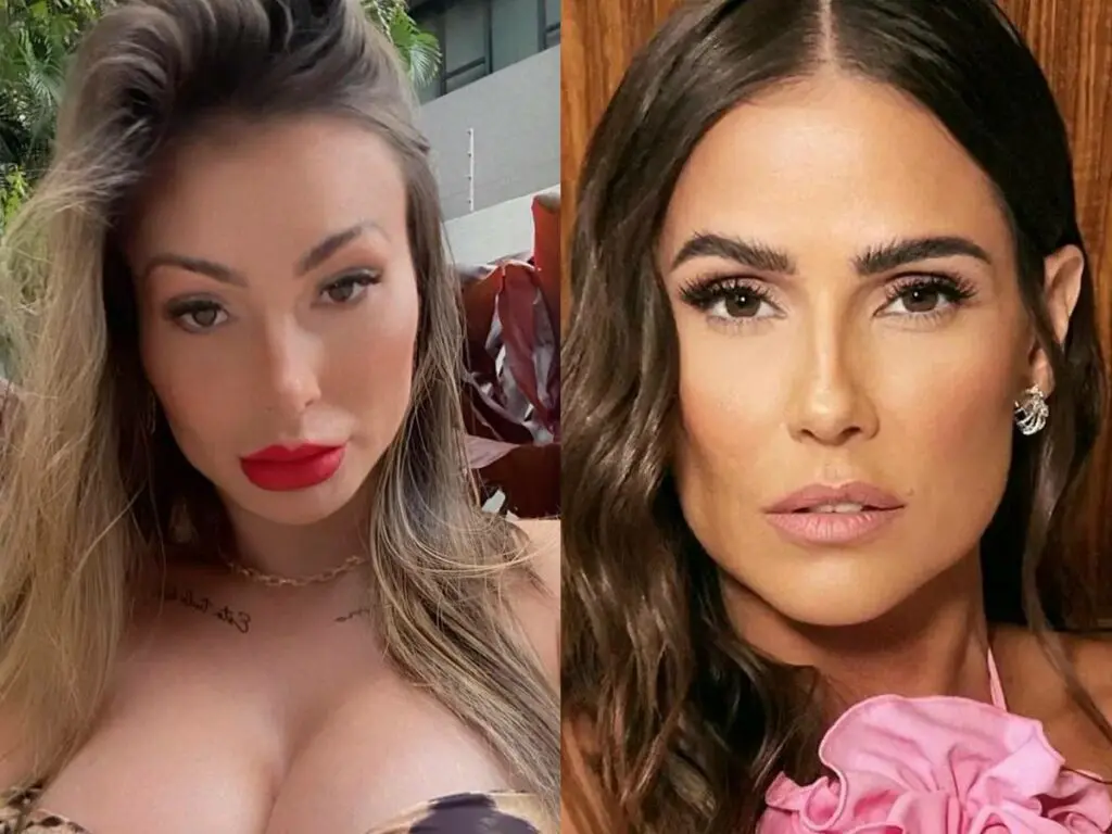 Andressa Urach e Deborah Secco