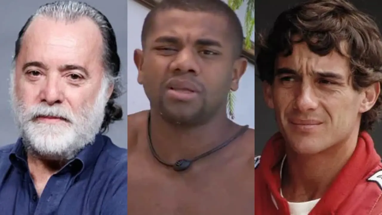 BBB24: Davi confunde Tony Ramos com Ayrton Senna e vira piada na web