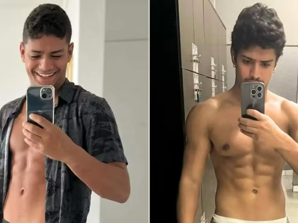 Gabriel Santana rebate críticas por mostrar novo shape: ‘Muito feliz com meus ganhos’