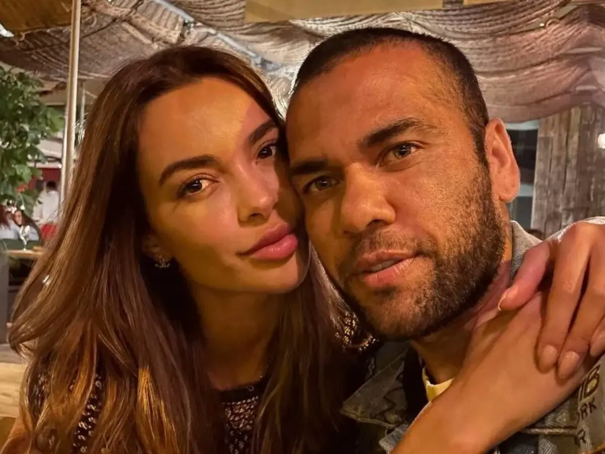 Joana Sanz e Daniel Alves