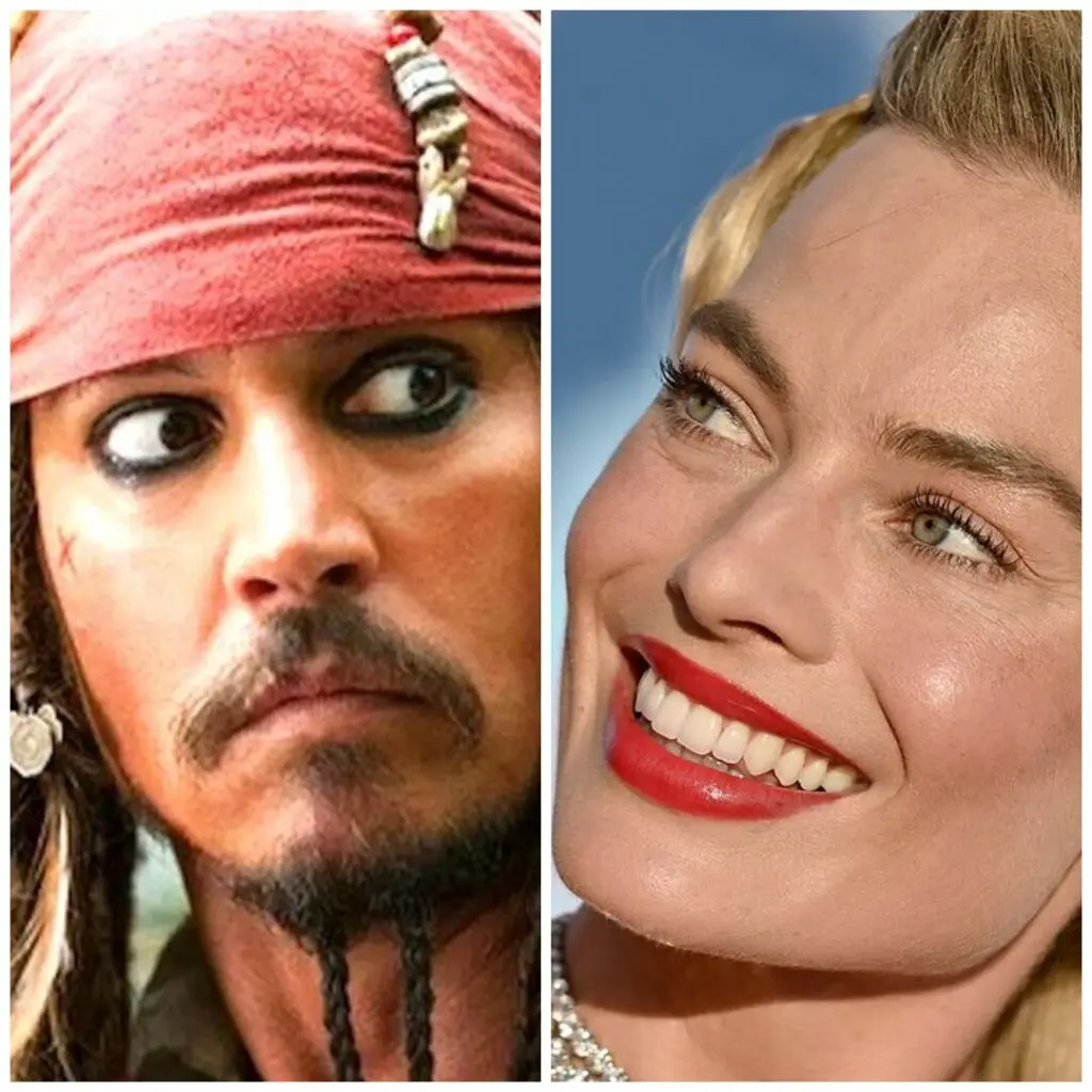 Johnny Depp pode ser substituido por Margot Robbie em Piratas do Caribe