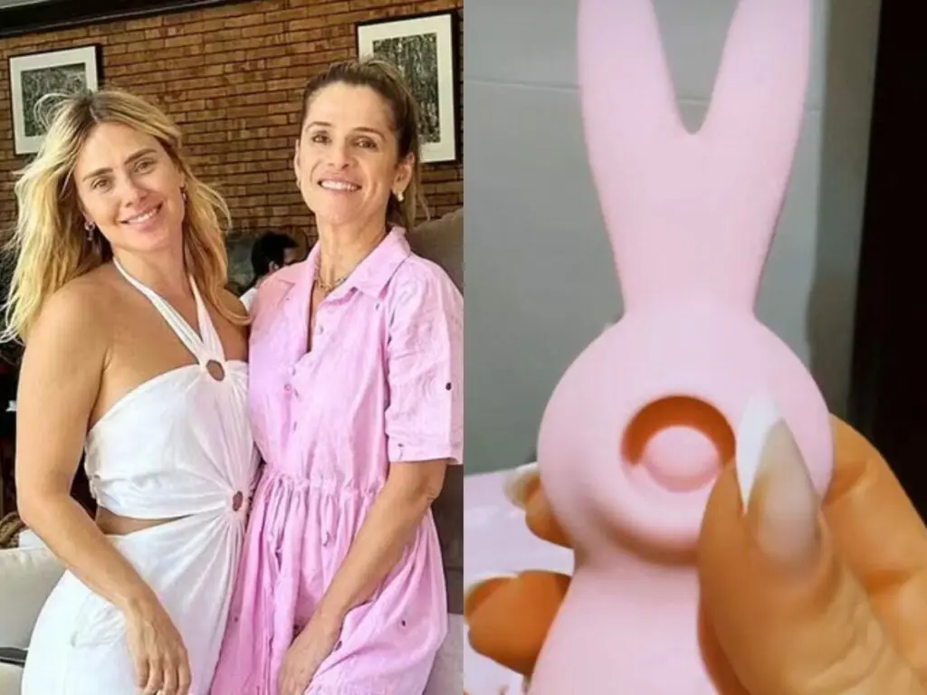 Ingrid Guimarães presenteia Carolina Dieckmann com brinquedo erótico: “Amiga que fortalece”