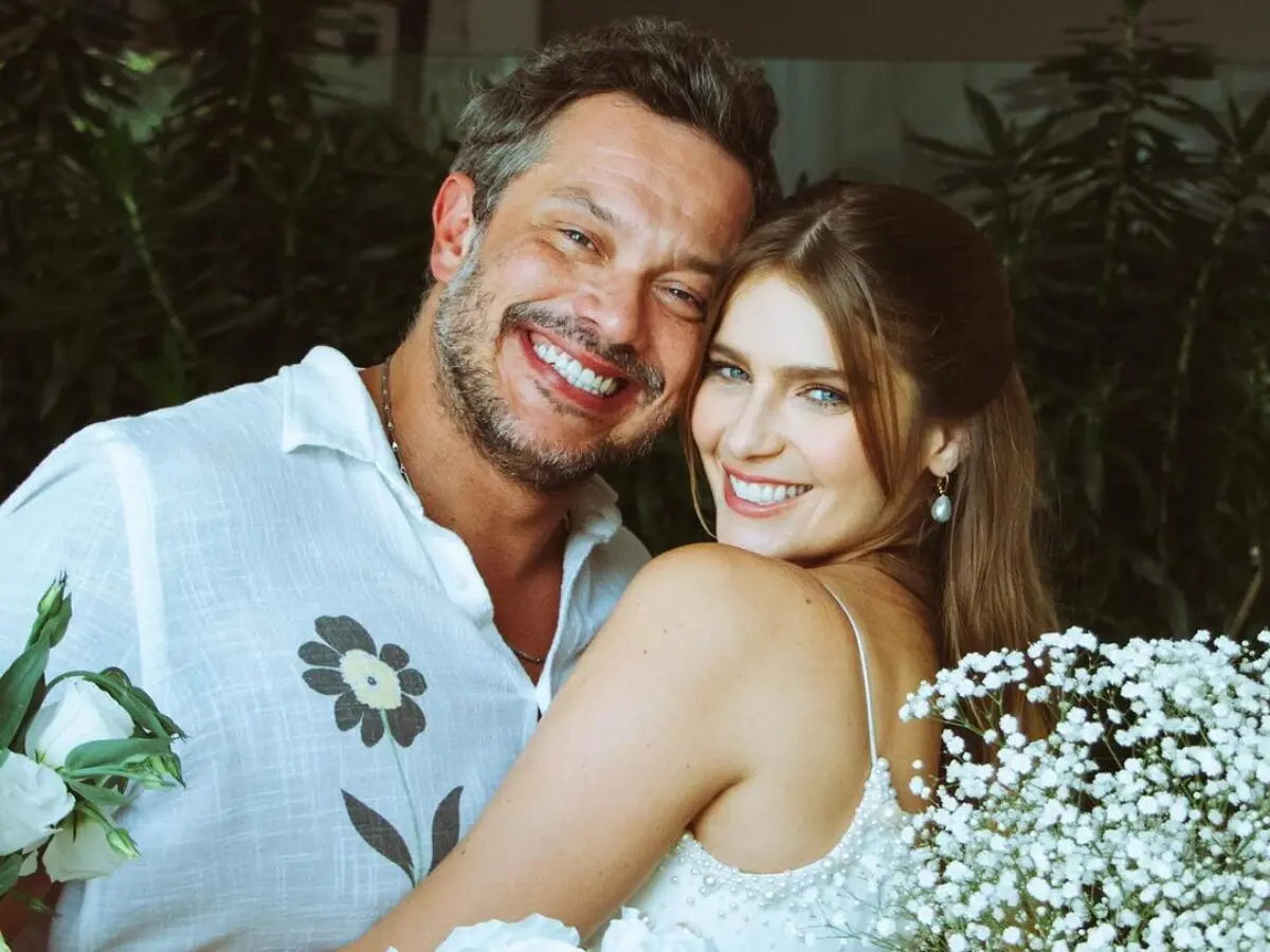 Henrique Blecher e Isabella Santoni