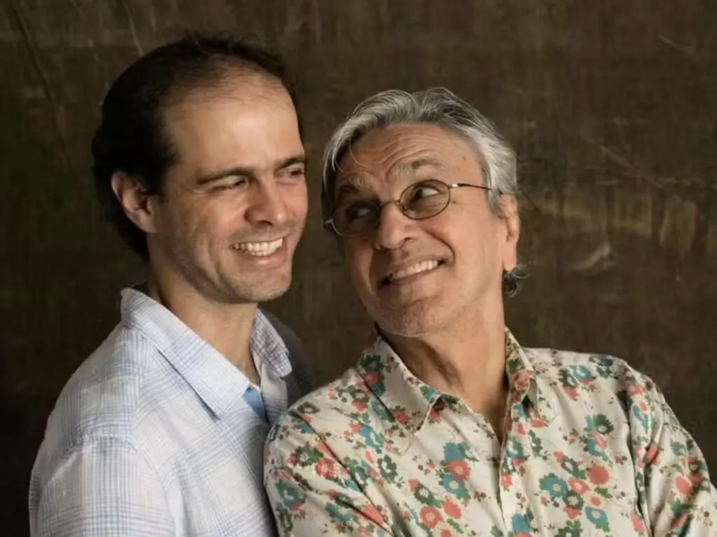 Moreno e o pai, Caetano Veloso