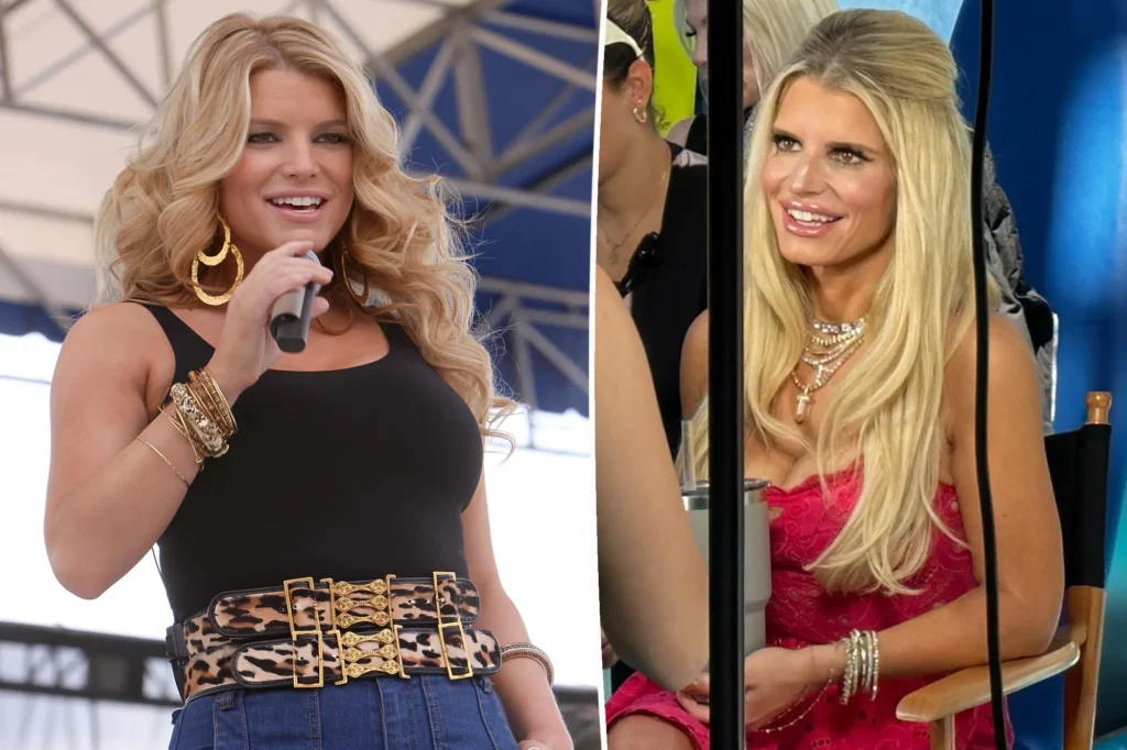 Jessica Simpson antes e depois de perder peso