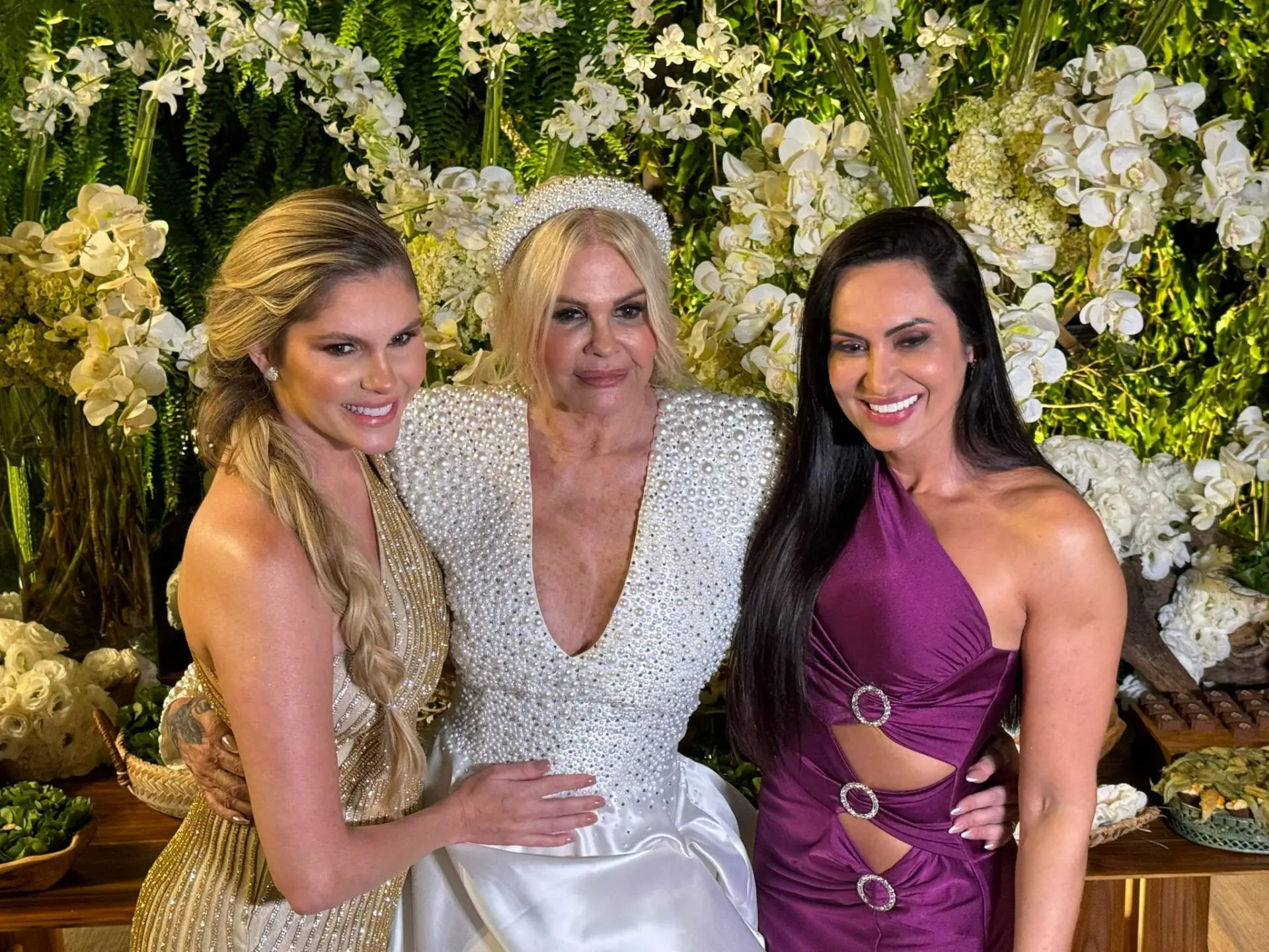 Barbara Evans, Monique Evans e Vanessa Rangeli