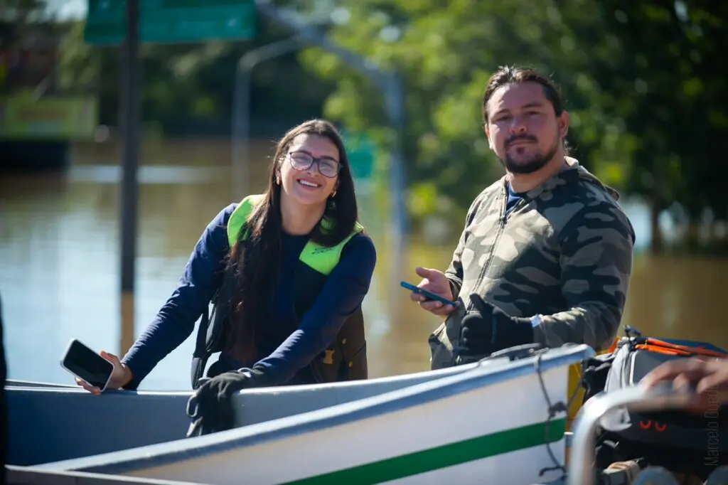 Tatiane de Souza e Richard Domingues