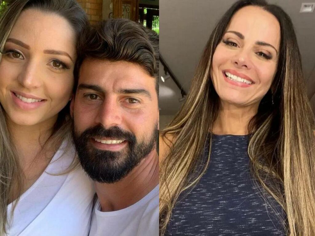 Caroline Furlan, Radamés e Viviane Araújo