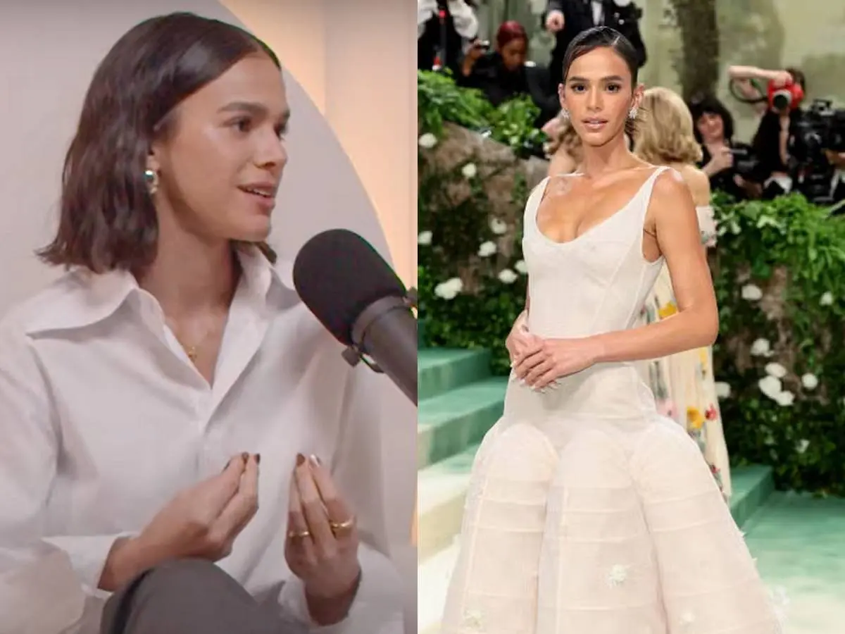 Bruna Marquezine diz ter sofrido sangramento durante Met Gala e explica motivo