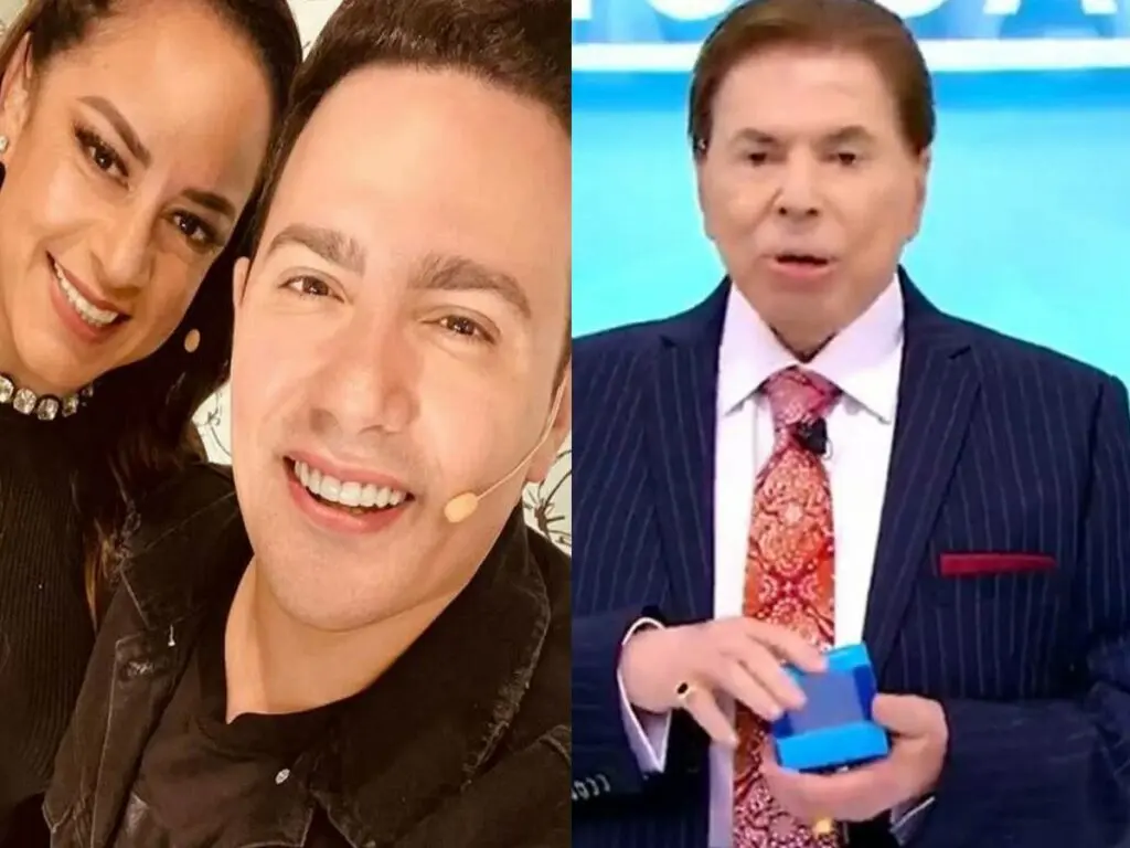 Silvia Abravanel, Gustavo Moura e Silvio Santos