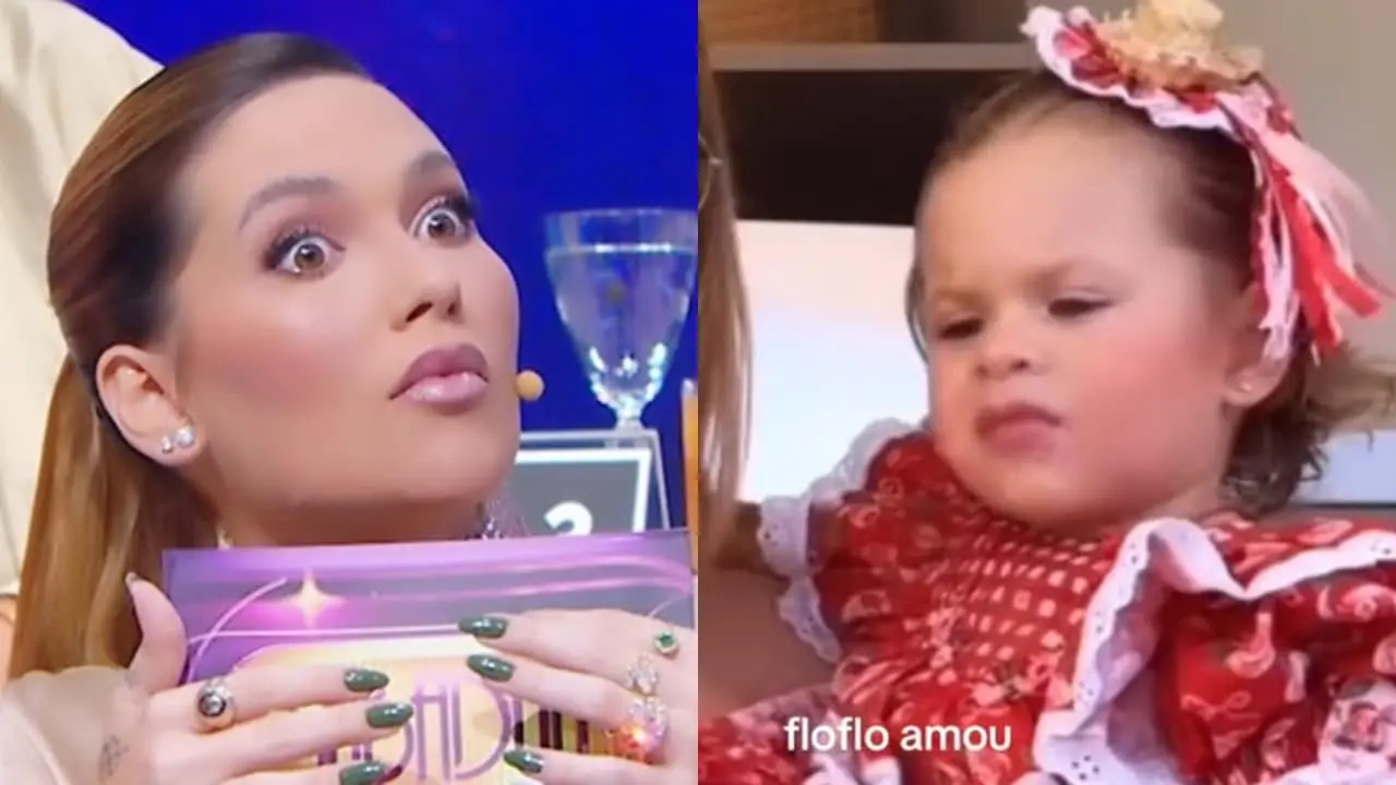 Filha de Virginia Fonseca faz ‘cara de nojo’ ao sentir cheiro de produto vendido pela mãe