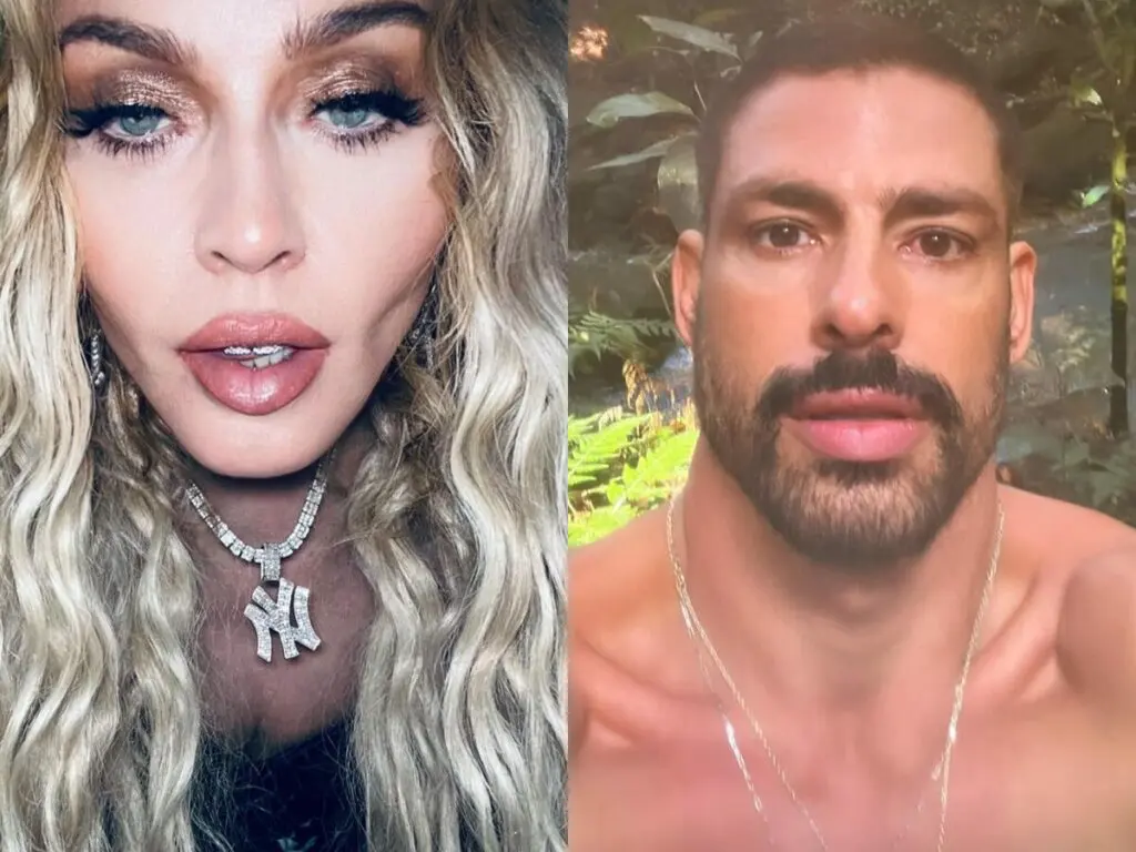 Madonna e Cauã Reymond