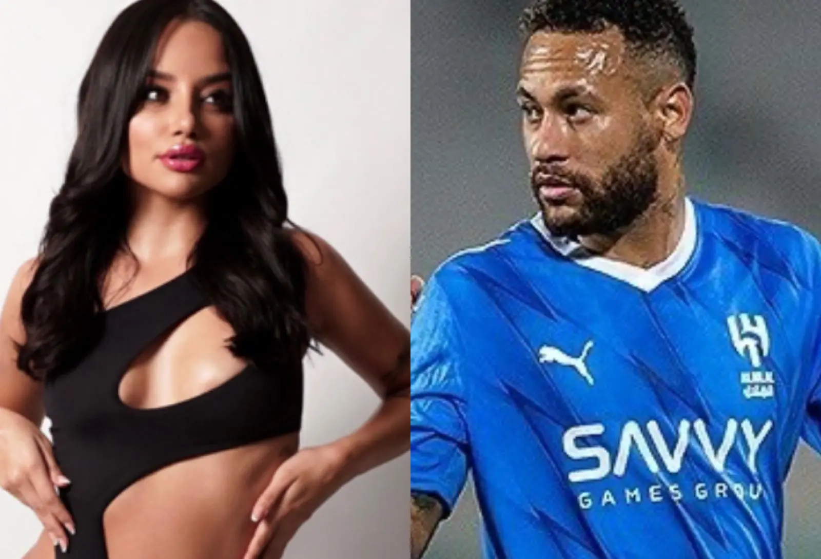 Tainá e Neymar Jr,